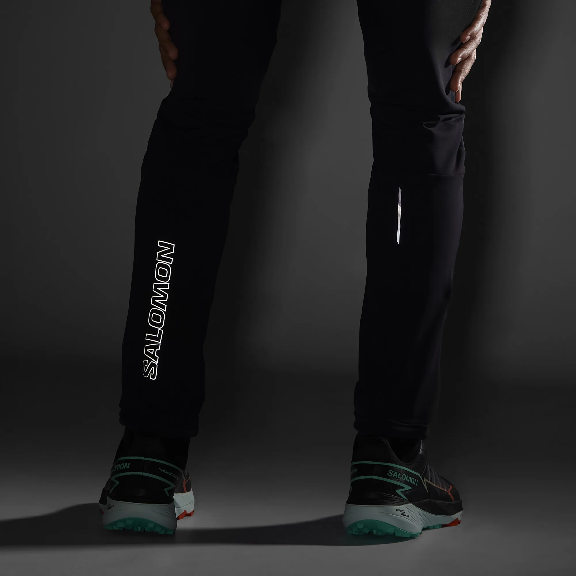 Salomon Men's GORE-TEX Softshell Tights Deep Black
