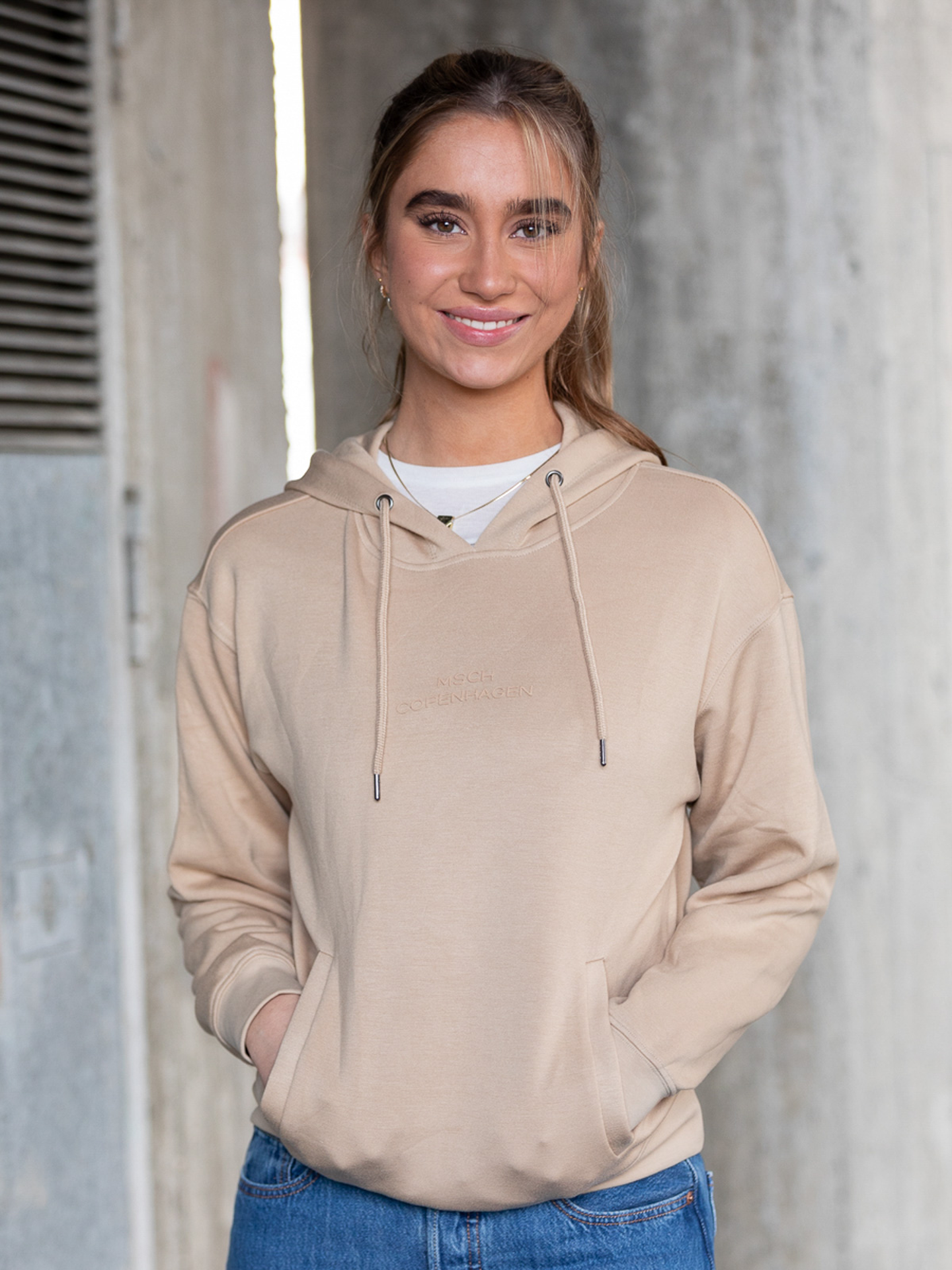 Ima DS Logo Hood Sweatshirt