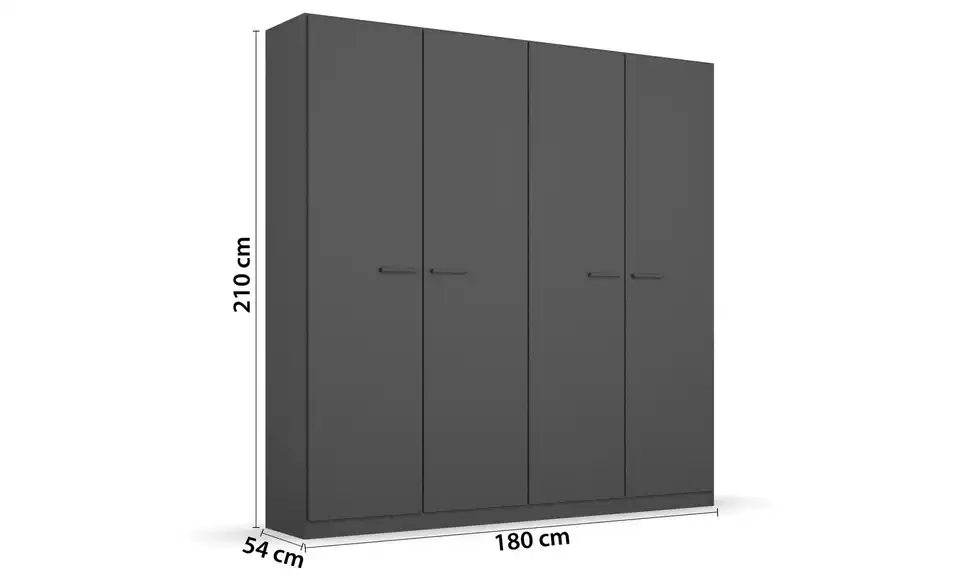 Drehtürenschrank Florenz 181 cm