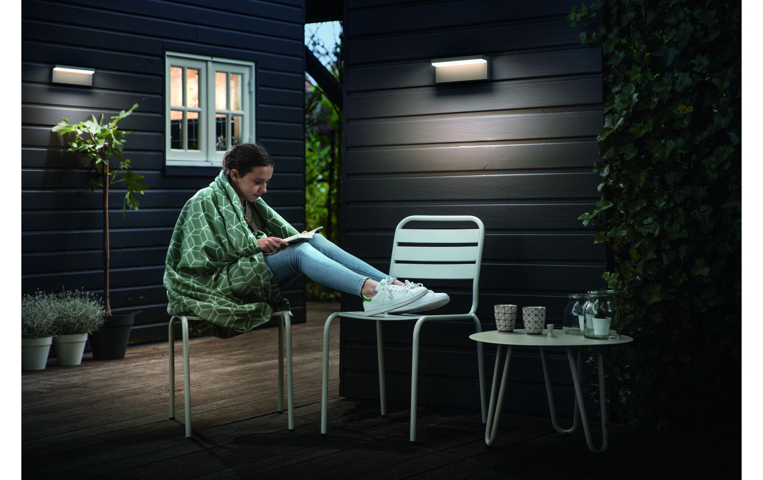 myGarden LED Wandleuchte Bustan, 1000 lm, AnthrazitLeuchte für den Aussenbereich