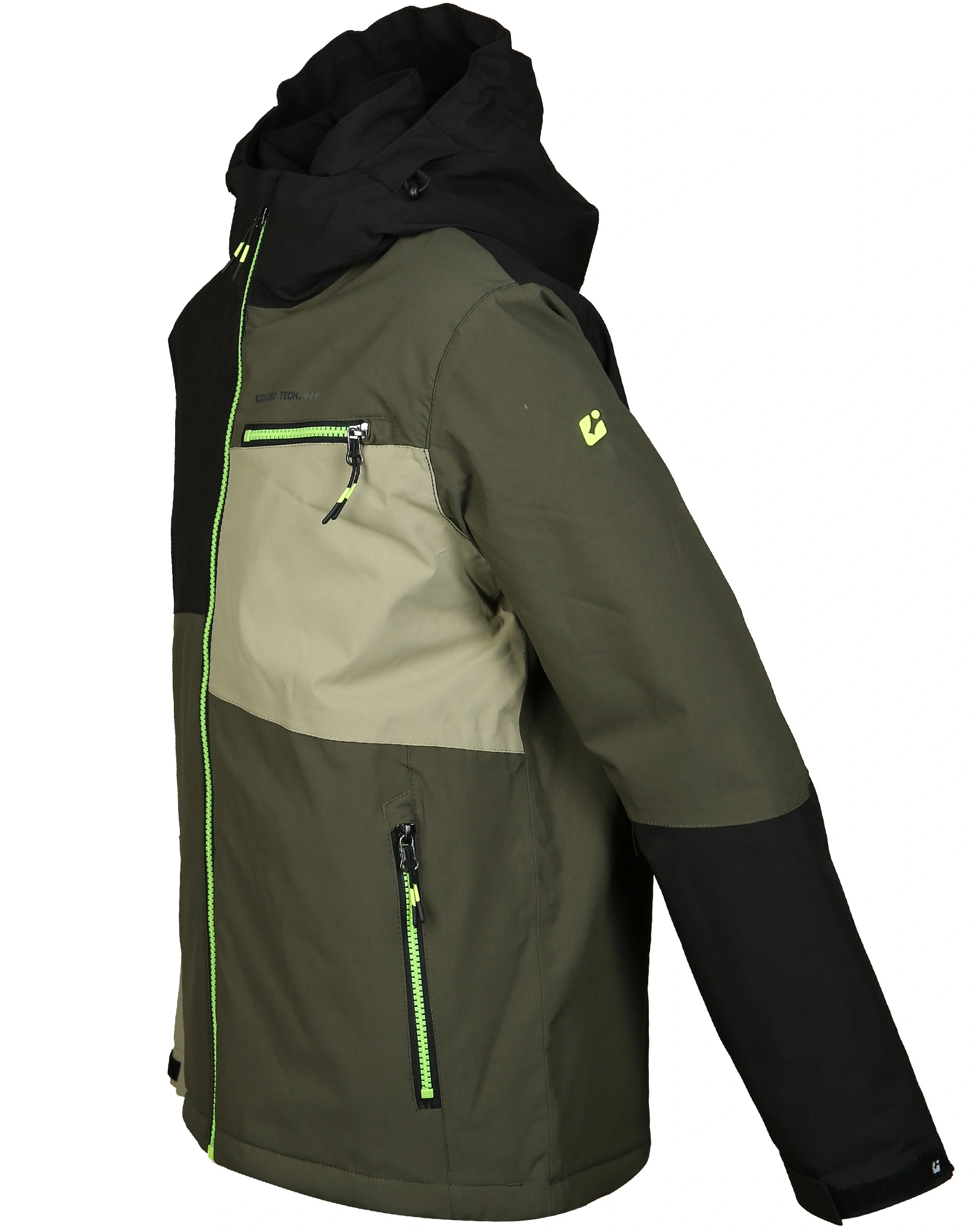 Funktionsjacke KOW 161 BYS mit Schneefang in dunkeloliv