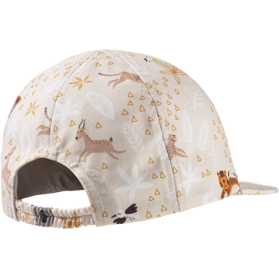 Sterntaler Baseball-Cap Zootiere beige