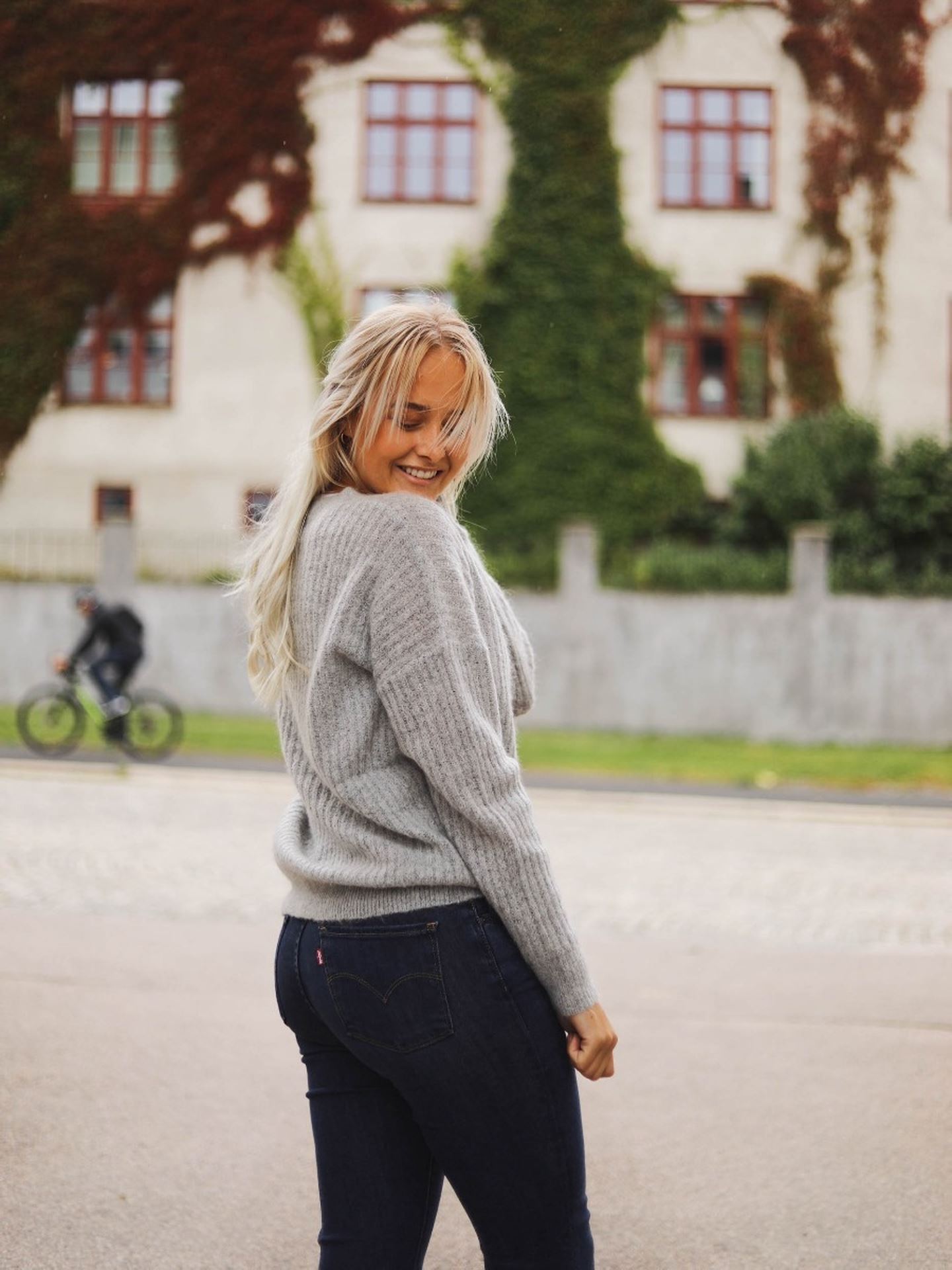 Femme Rib Mohair Pullover