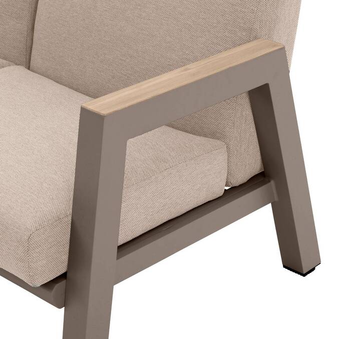 Canapé de jardin AXIOME Praline & Beige