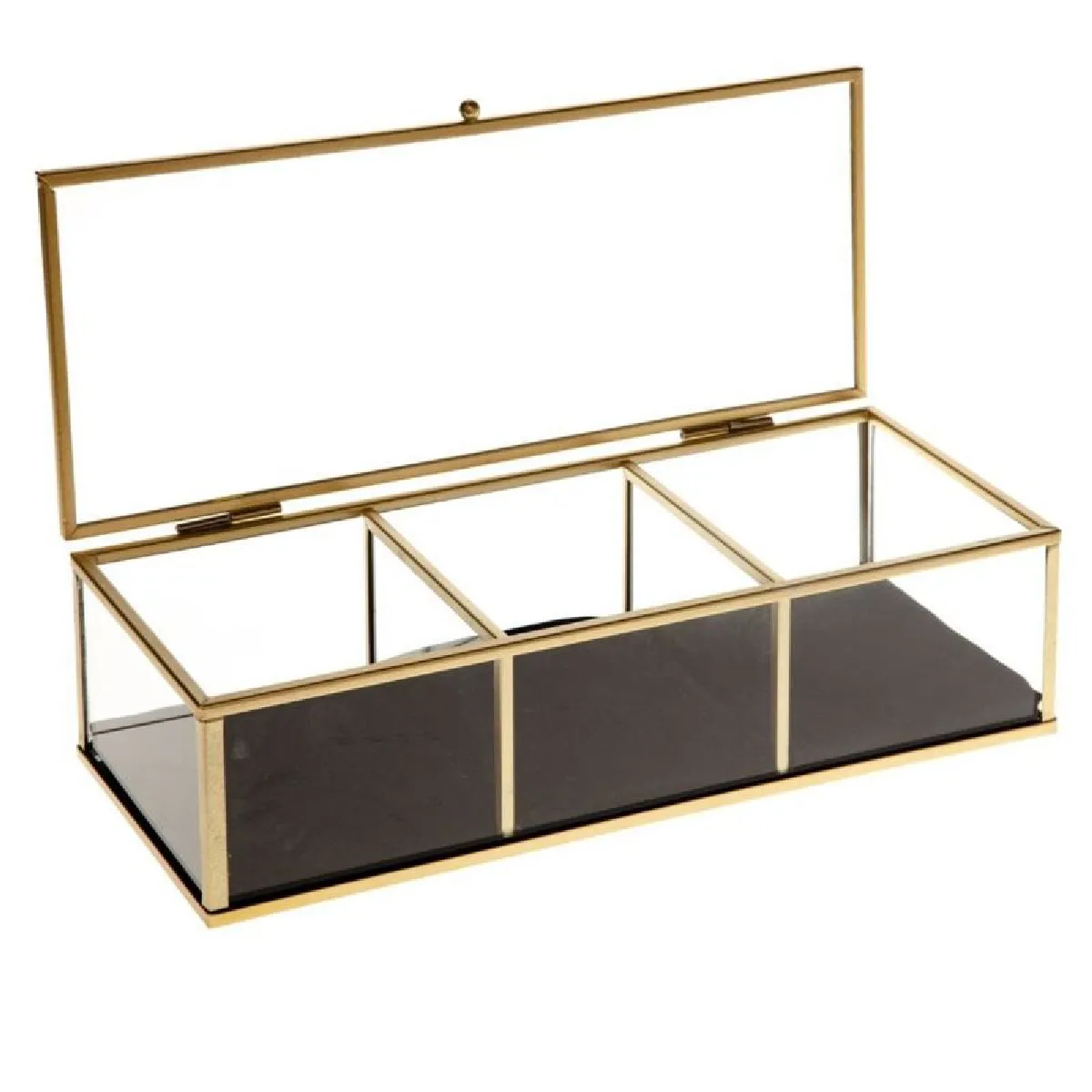 Atmosphera, Createur D'Interieur Atmosphera Boîte à Bijoux Verre Velours