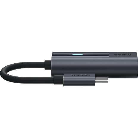 Rapoo USB-C til 3,5 mm audio adapter