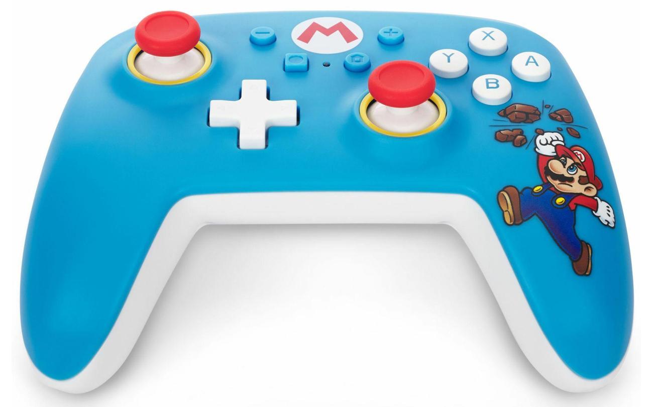 Switch - Power A Wired Controller Brick Breaker Mario