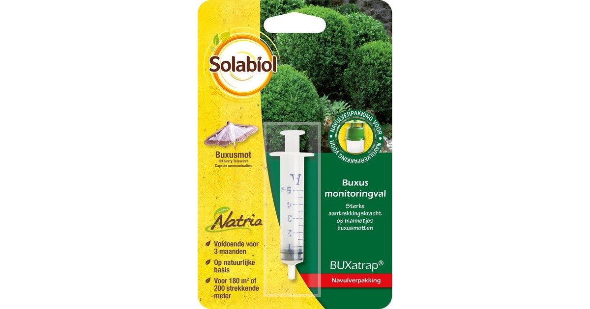 SBM Life ScienceSolabiol BUXatrap Buxus monitorenval navulverpakking insectenval  (Voor 180 m²)