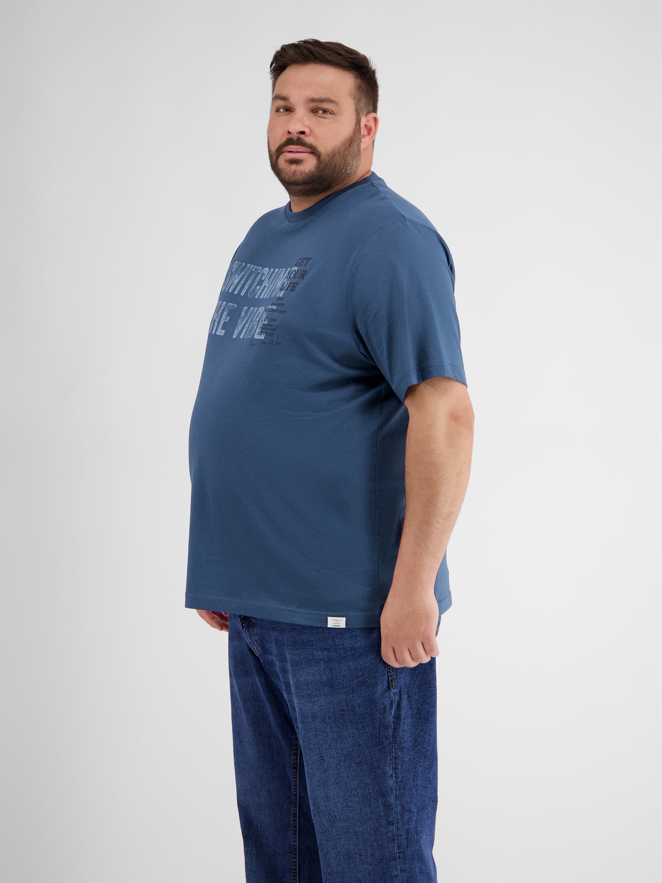 Herren T-Shirt mit Brust-Print