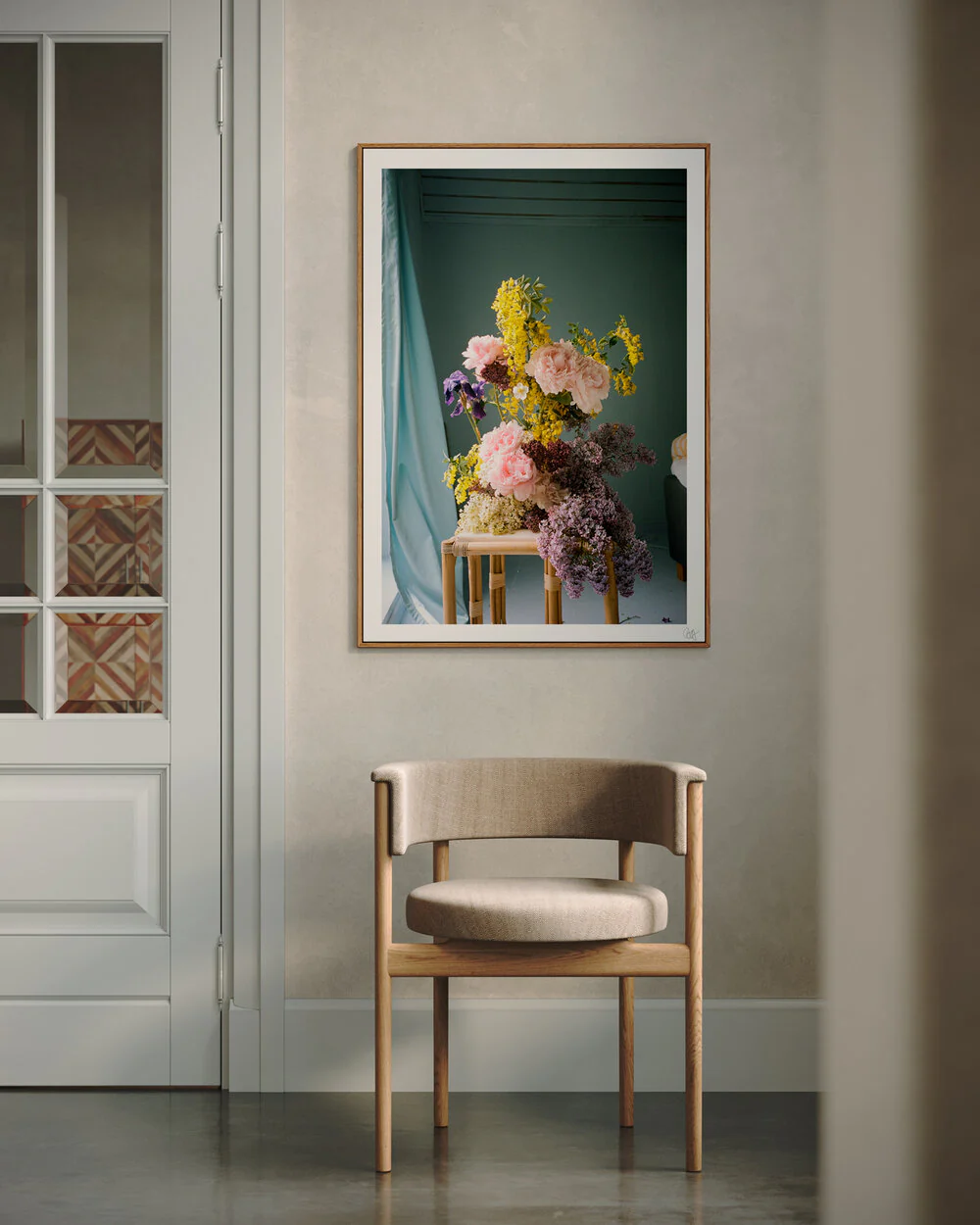 Poster & Frame  Poppybana plakat, mønstret - 50x70 cm