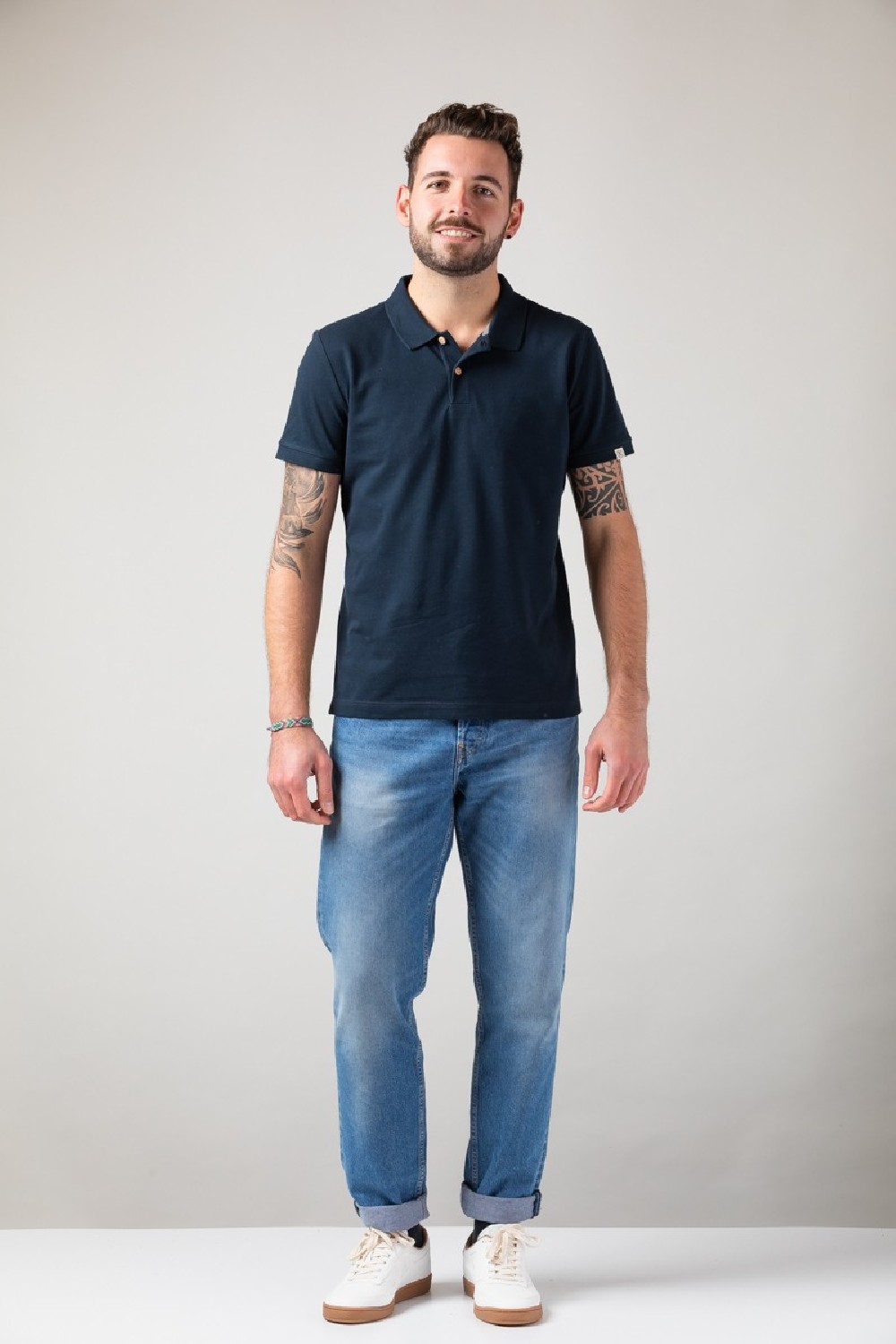WE ARE ZRCL Polo-Shirt Basic Blue