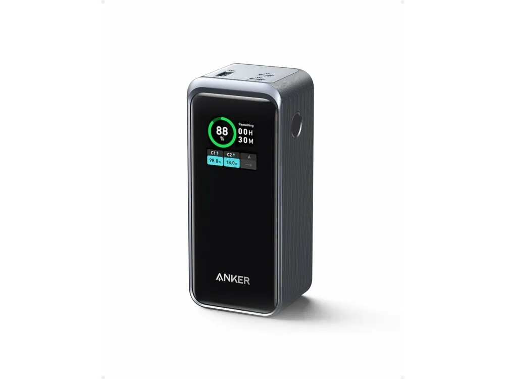 Anker Prime - Powerbank - 5 / 9 / 10 / 12 / 15 / 20 V - 200 Watt - 20000 mAh