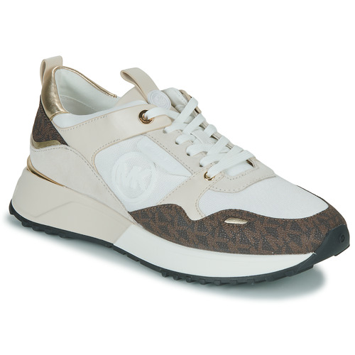 MICHAEL Michael Kors - THEO TRAINER Blanco / Marrón / Oro