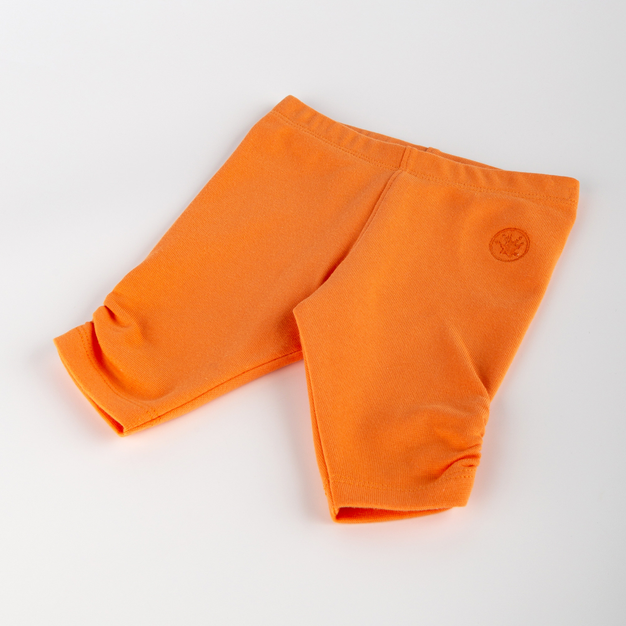 Leggings B - SKATING FLAMINGO in orange