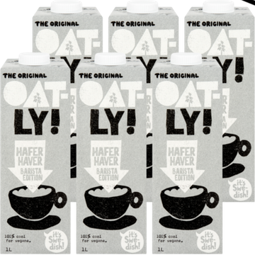 Oatly The Original Haver Barista Edition 6 x 1 L