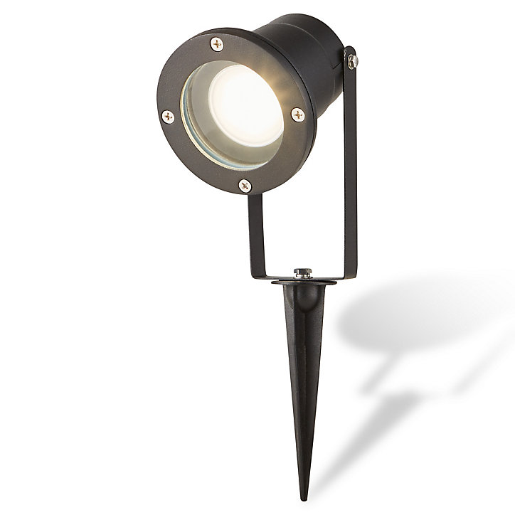 Spot LED GU10 Shelby 345lm IP54 GoodHome noir
