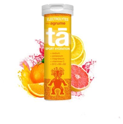 Boisson Electrolytes Tā Energy Agrumes - 12 pastilles