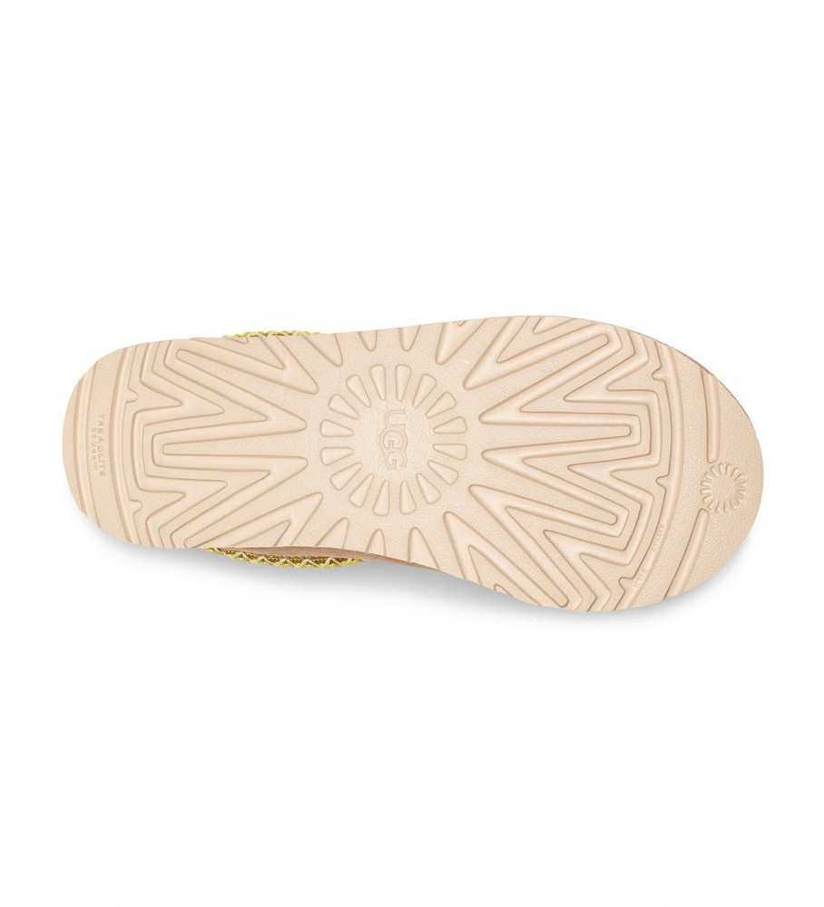 Tênis UGG Tasman Feminino em Couro Bege