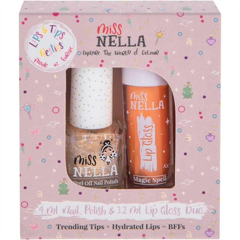 Lipgloss Magic Spell + Neglelak If The Shoe Fits