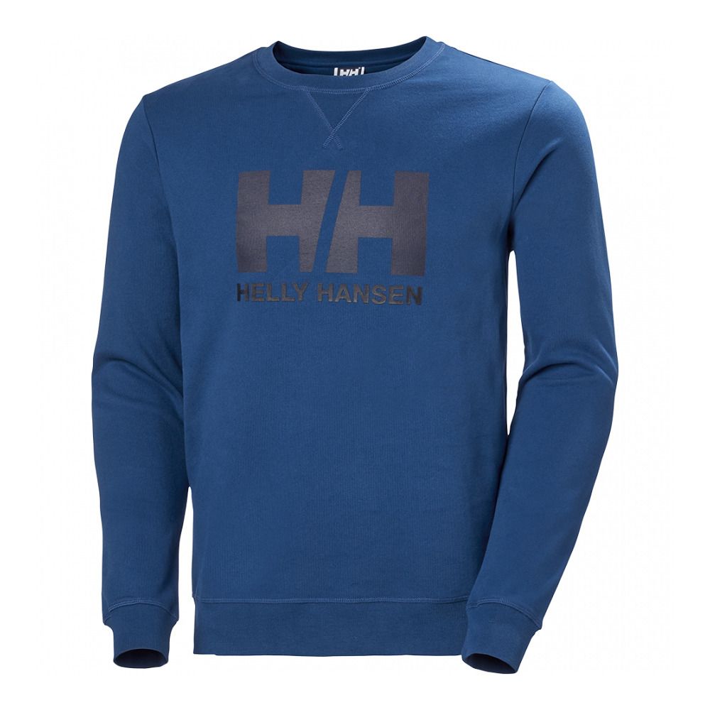Helly Hansen HH LOGO - Sweat Homme deep fjord