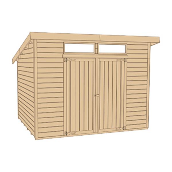 Weka Gartenhaus 325 A, ca. B200/H236/T241 cm
