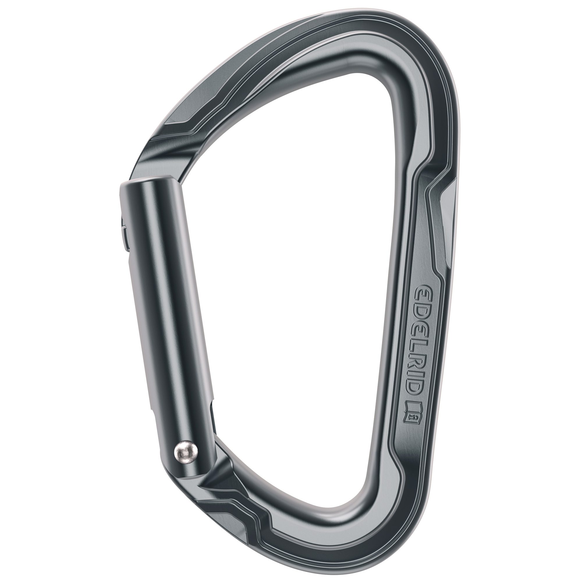 Edelrid Pure Straight III Karabiner slate