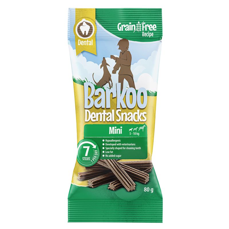 Barkoo Dental Snacks Friandises SANS CÉRÉALES