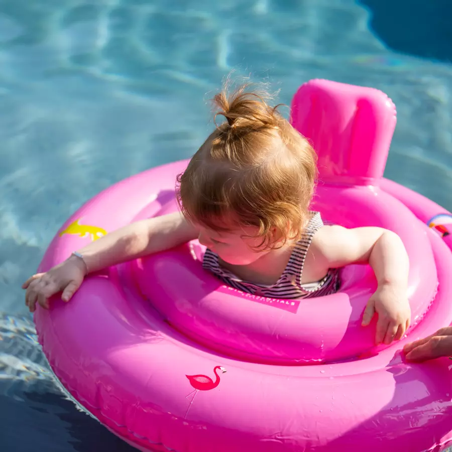 Swim Essentials Pink Baby Float (0 -1 Jahr)