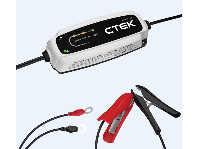 Ctek Batterieladegerät CT5 Start Stop Lade- und Erhaltungsladegerät für 12-Volt-Startbatterien