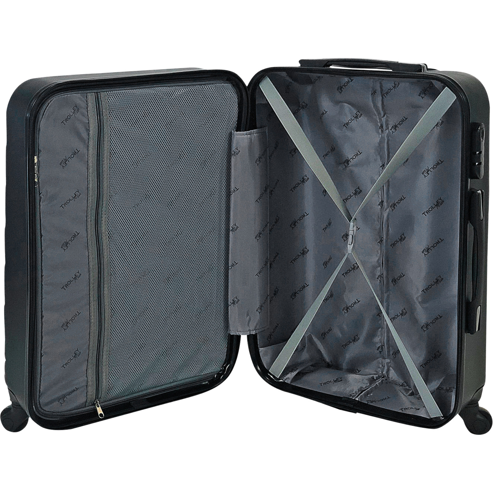 Schalenkoffer Nevada S 50cm schwarz