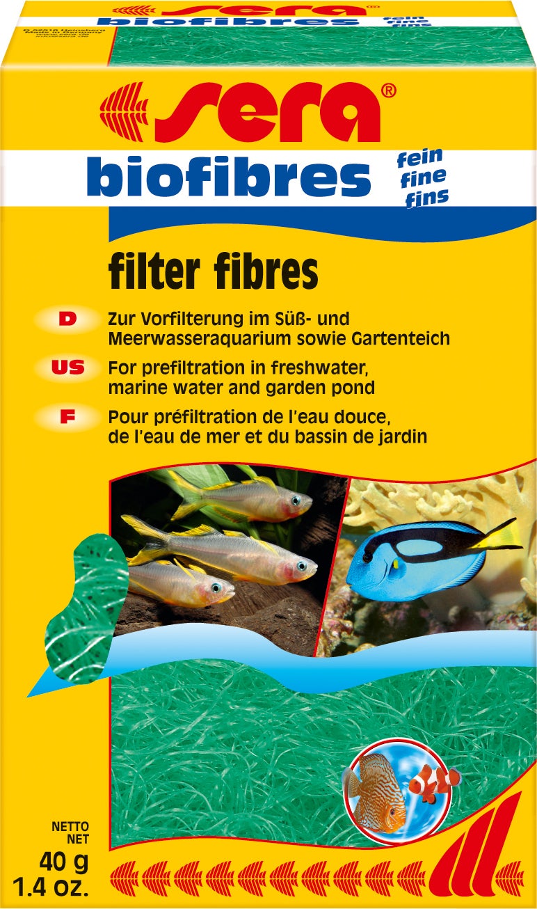 Sera filtermateriaal Biofibres fijn 40 g