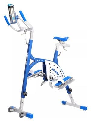 Vélo de Piscine Aquabike Waterflex WRMAX Bleu Aluminium
