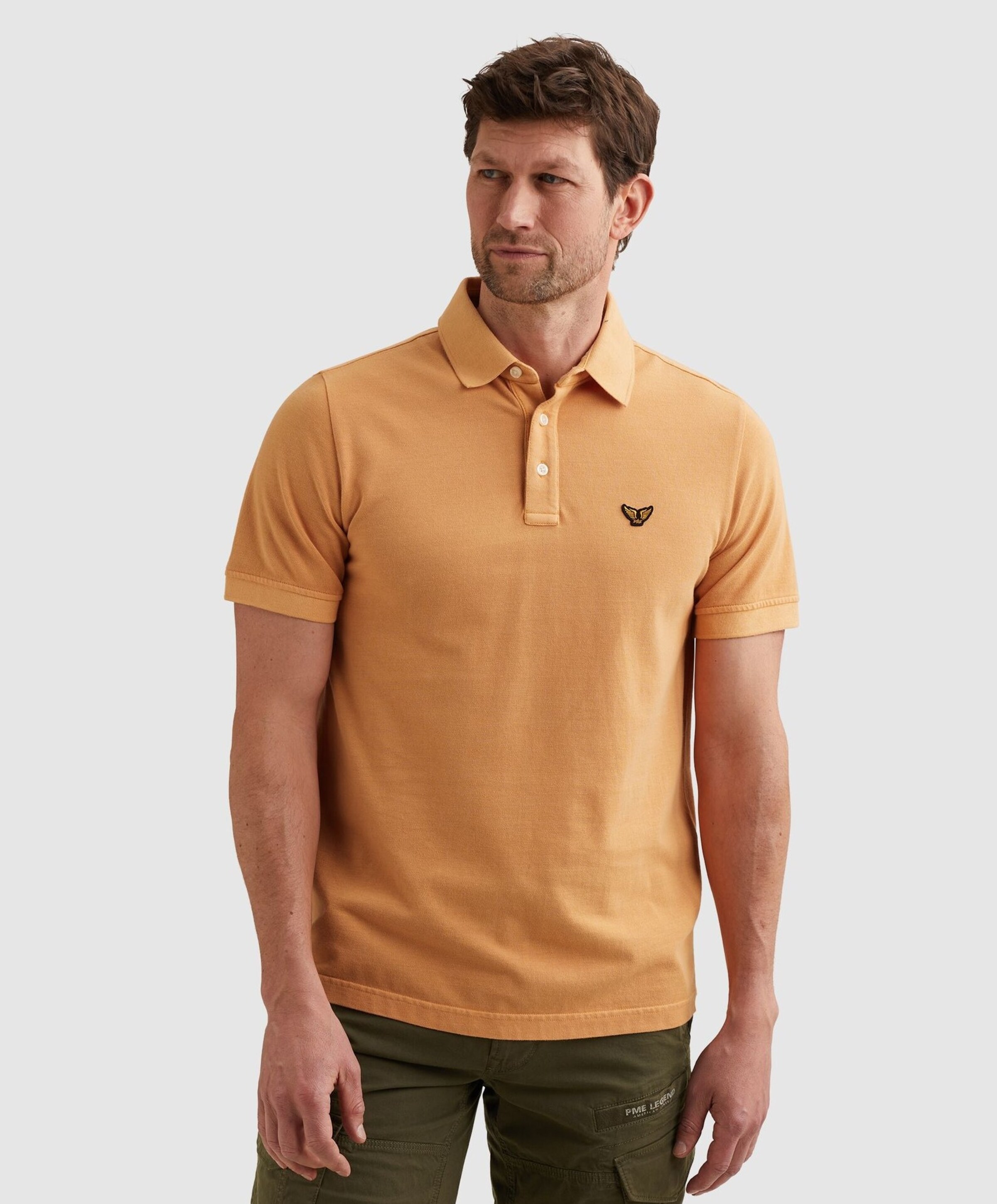 PME Legend Heren polo oranje