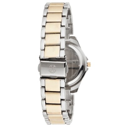 Montre à quartz en acier - Argenté & doré