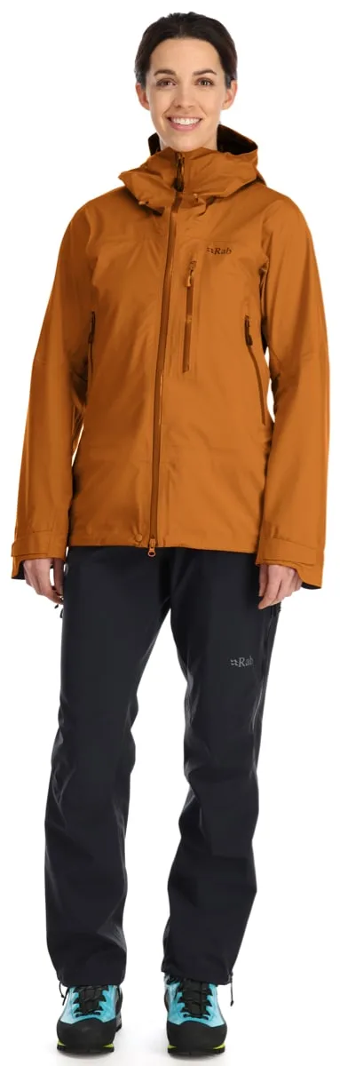 Rab Women's Firewall Waterproof Jacket Marmalade