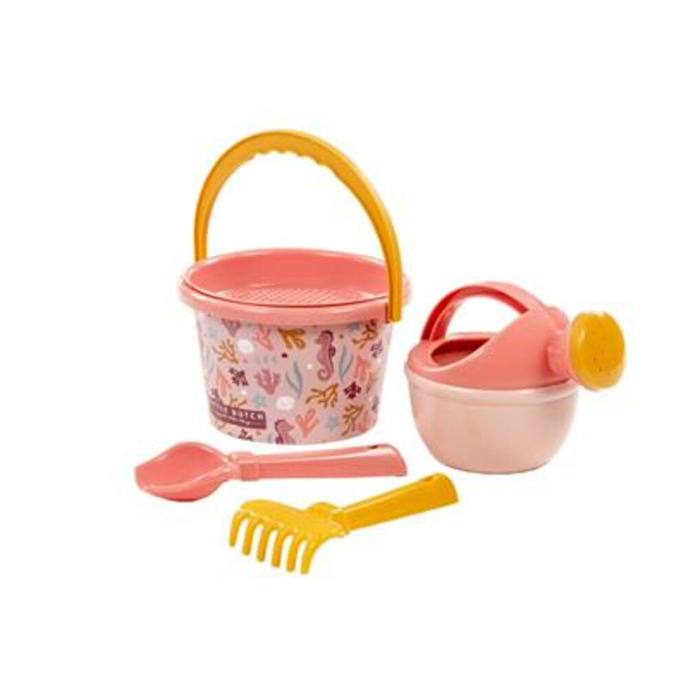Little Dutch Strandset 9,5 cm 5-delig Oceans Dream Roze