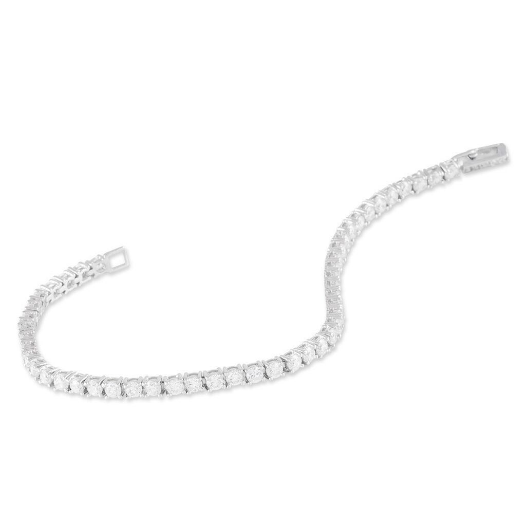 Bracelet Elios Argent Blanc Oxyde De Zirconium