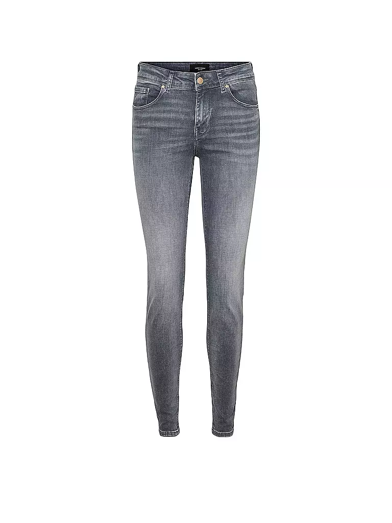 VERO MODA Jeans Slim Fit VMLUX grau