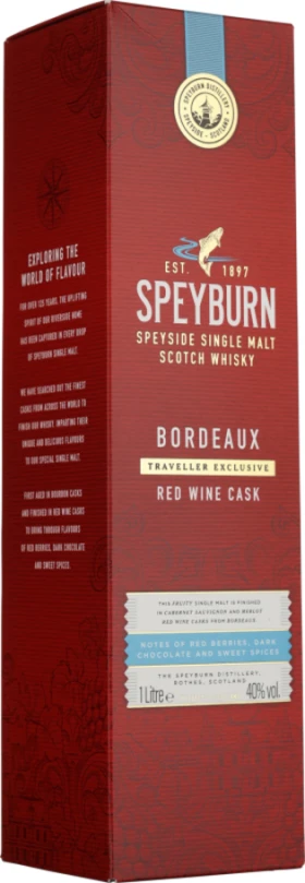 SPEYBURN BORDEAUX RED WINE CASK 1LTR
