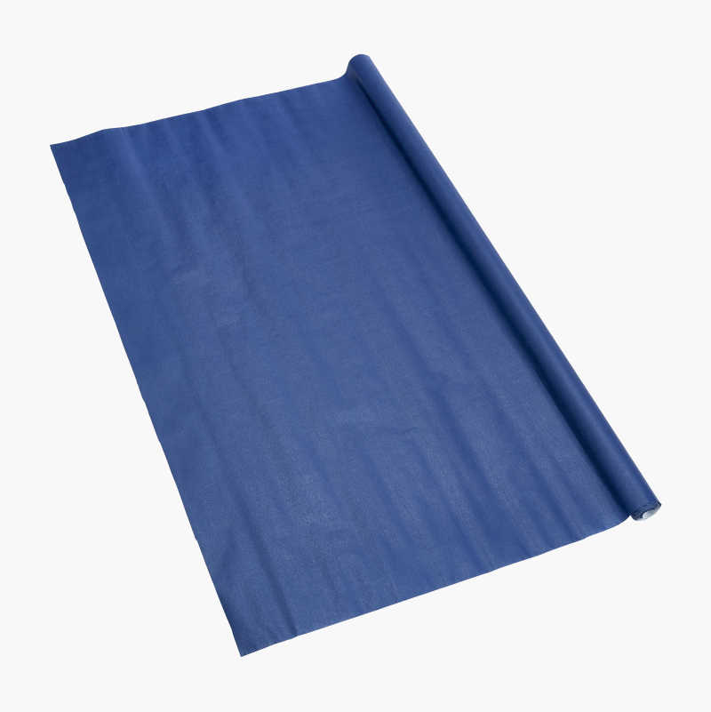 Papirduk, blå, 6 m