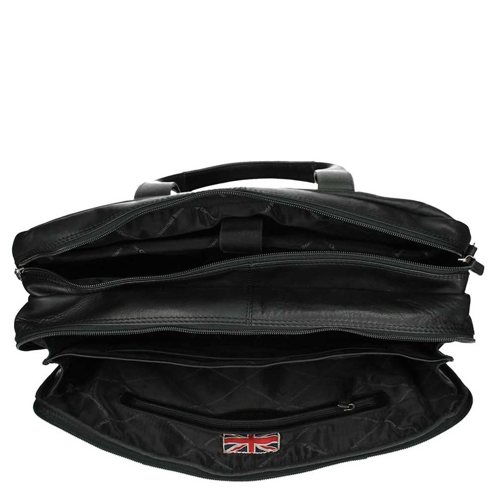 The Chesterfield Brand Ryan Laptopbag Large black