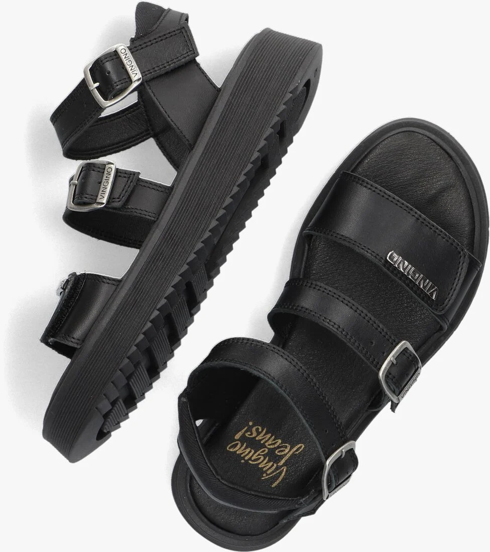 VINGINO zwarte vingino sandalen ana