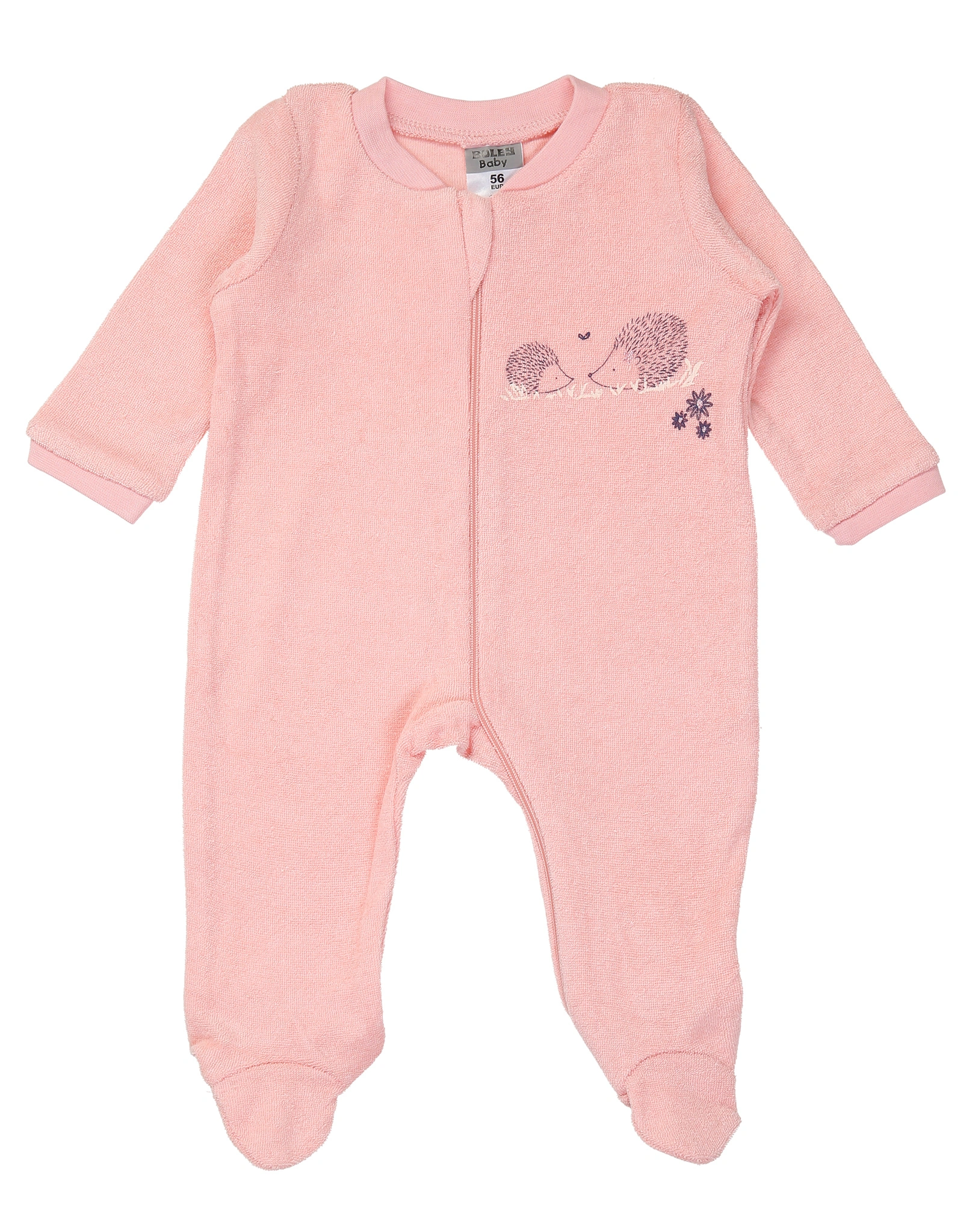 Frottee-Schlafanzug IGEL 2er-Pack in rosa