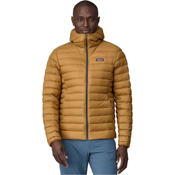 Doudoune randonnée PATAGONIA M'S DOWN SWEATER HOODY RAPTOR BROWN
