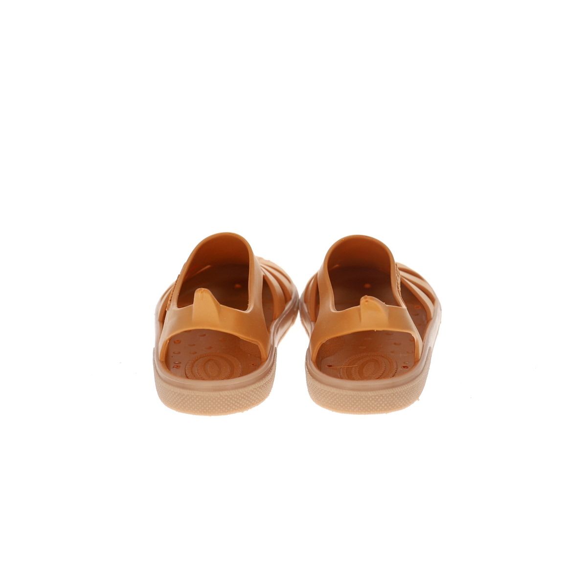 Sandales de plage ocre et beige