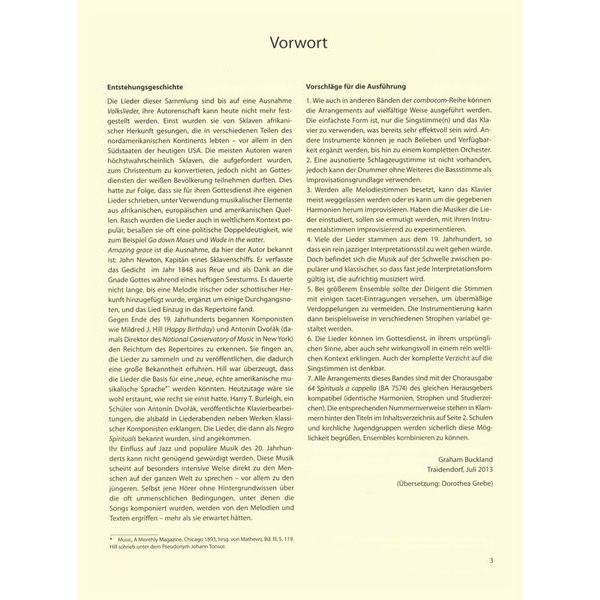 Bärenreiter combocom Spirituals