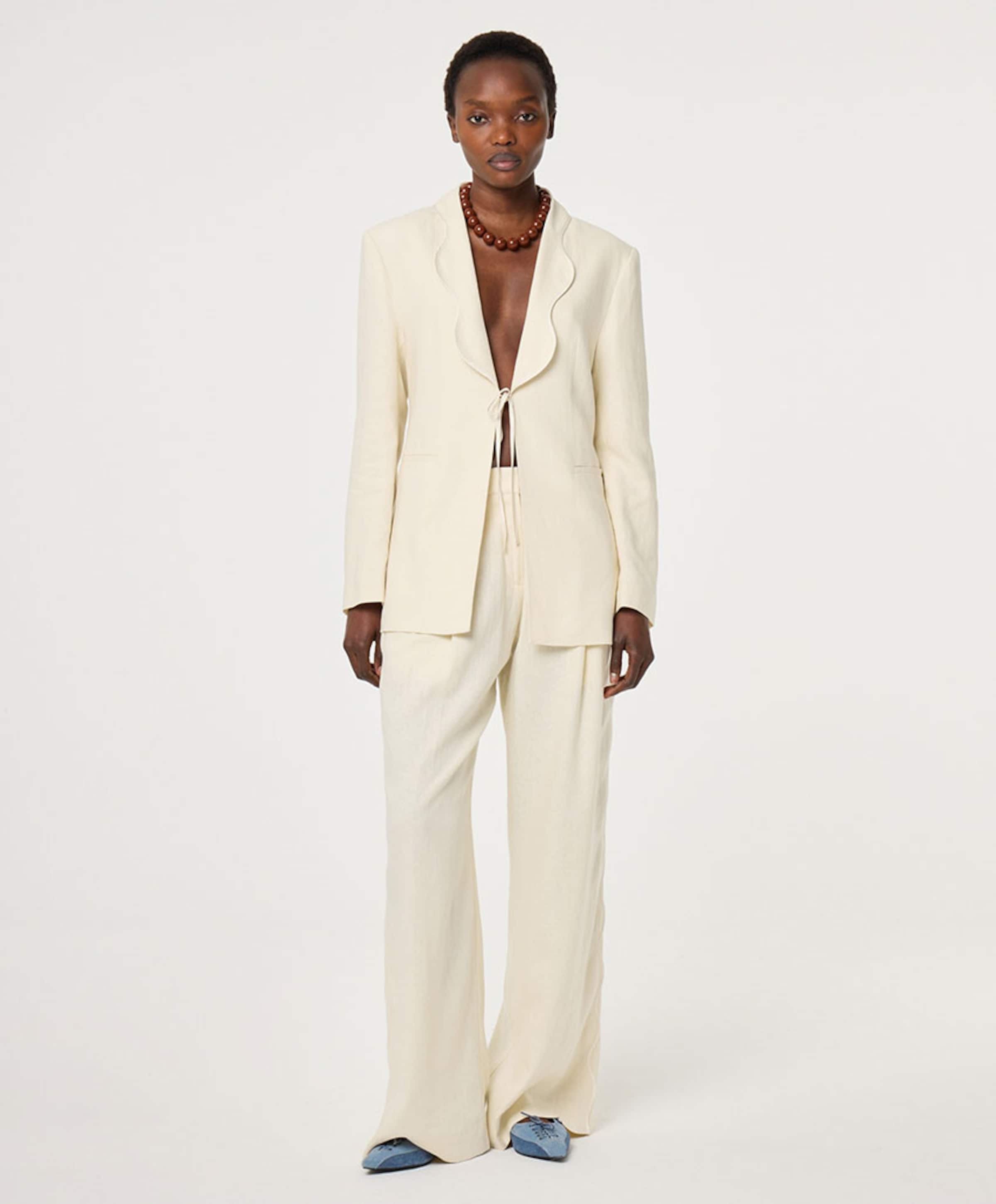 Fabienne Chapot Carlie dames broek ecru
