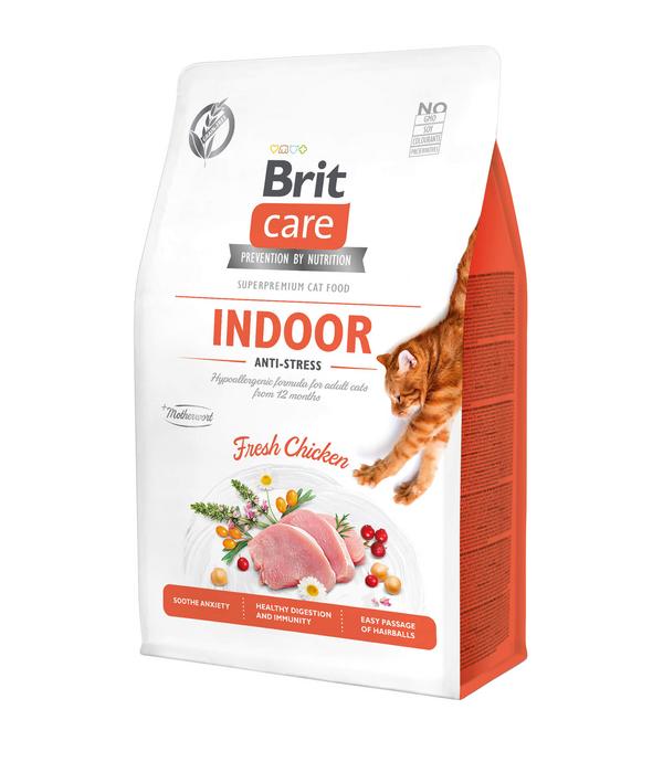 Brit Care Trockenfutter für Katzen Indoor