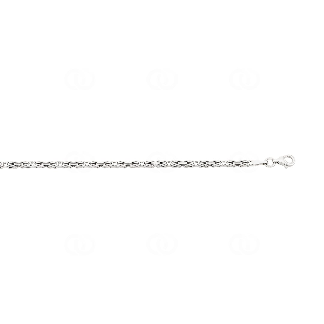 Königsarmband klassisch 925 Silber 2.5mm