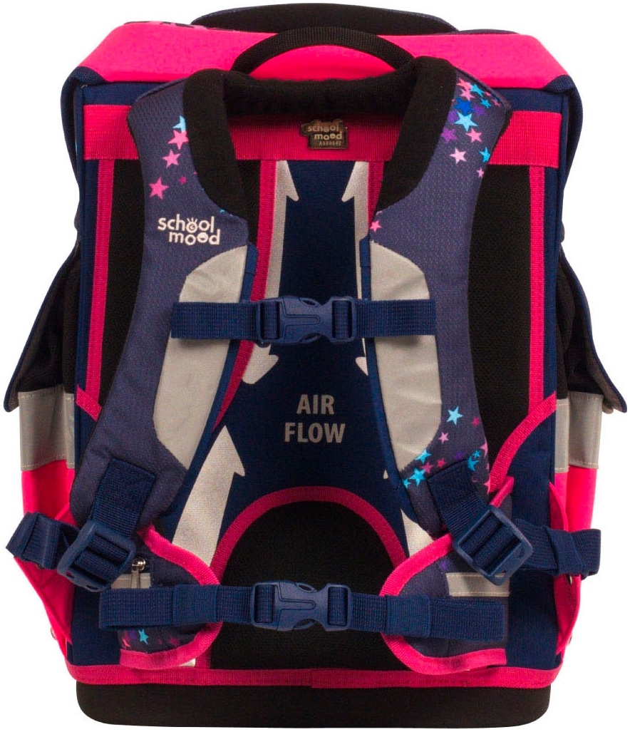 SCHOOL-MOOD® Schulranzen »Timeless Pro« retroreflektierende Flächen